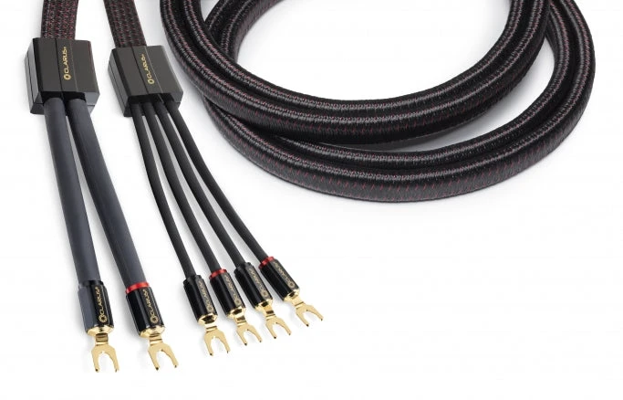 Clarus Cable - Crimson MKII Series Bi-Wire Speaker Cable 8ft.
