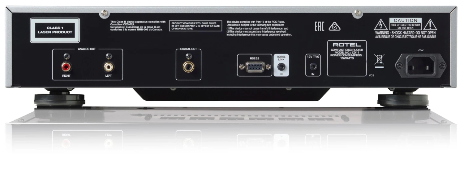 Rotel - CD11 Tribute CD Player - Image 3